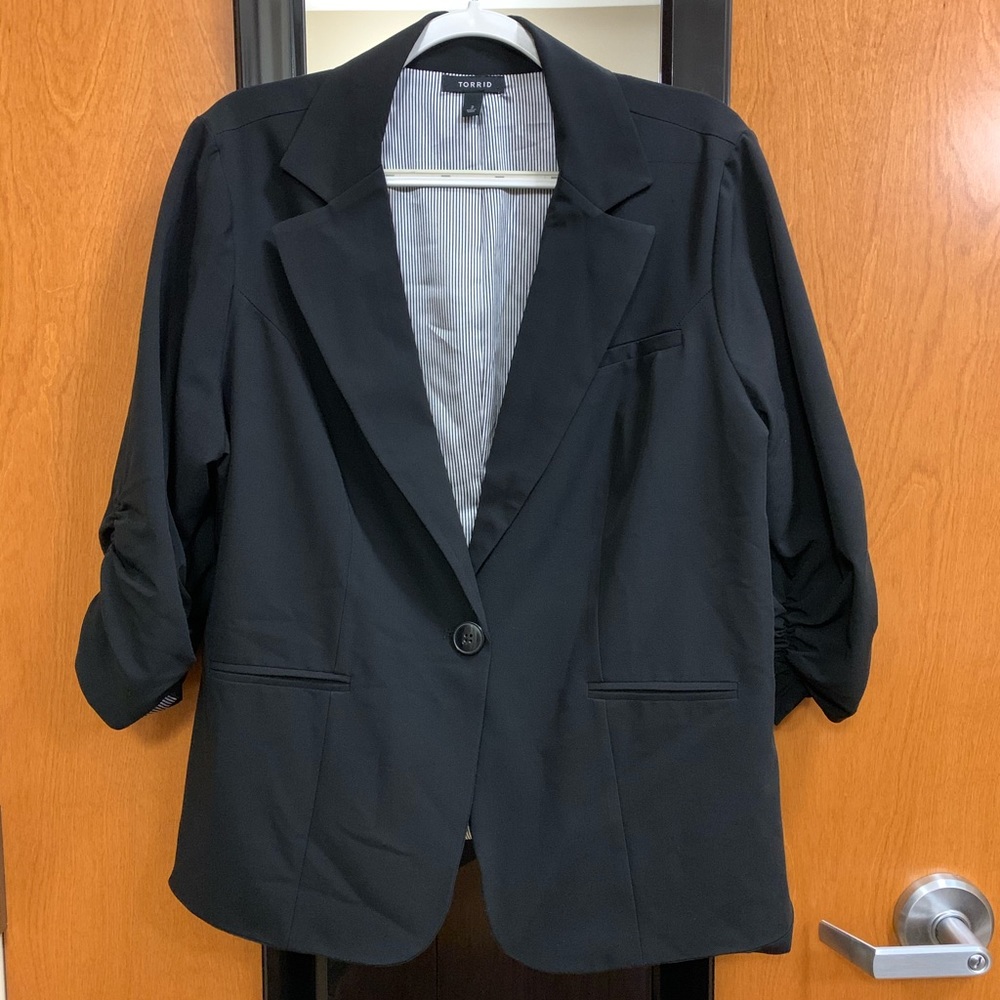 Torrid 3/4 Sleeve Blazer